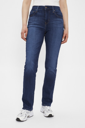 Jeans 724 straight taille haute dark indigo
