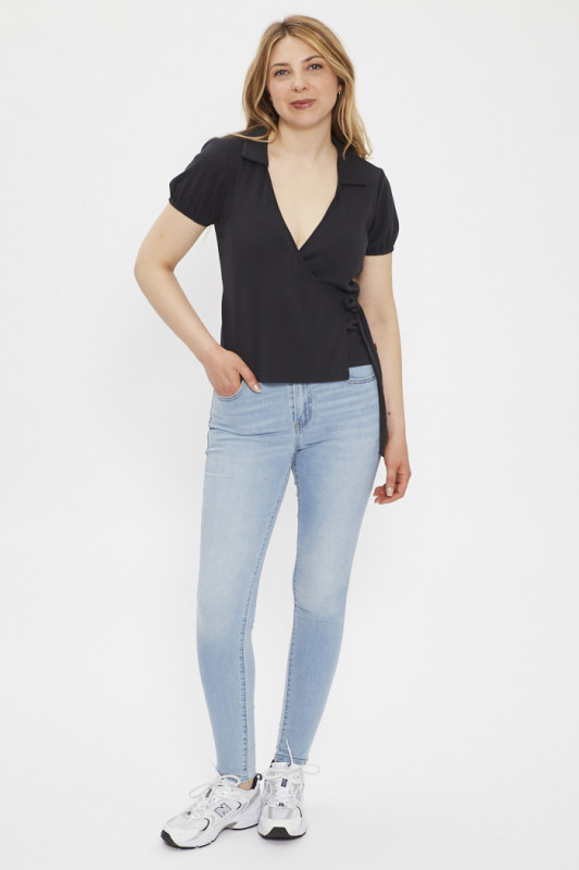 Jeans 721 skinny taille haute light indigo  femme levi's