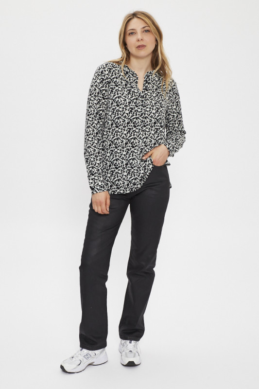 Jeans 501 wax coated noir femme levi's