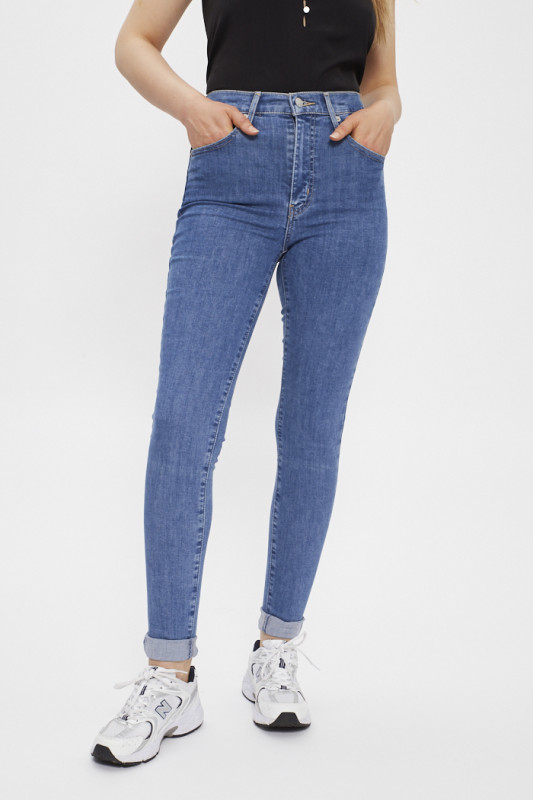 Jeans mile high super skinny medium indigo femme