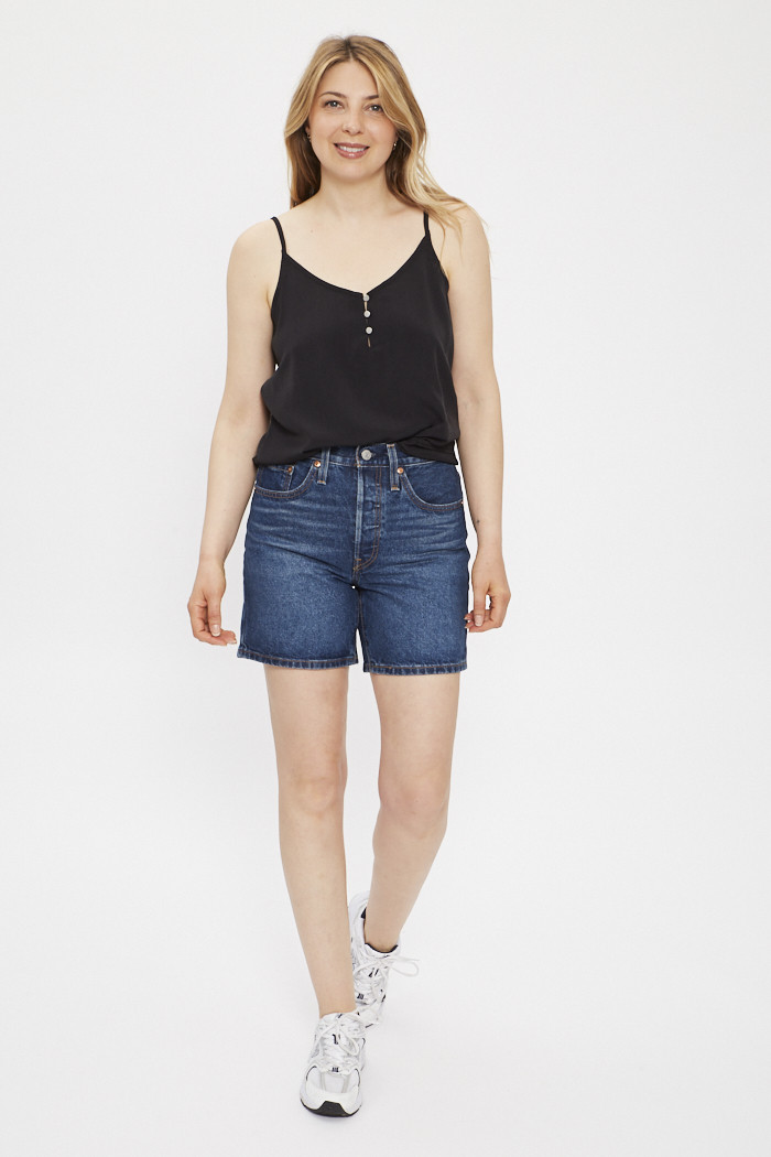 Short 501 mi cuisse femme Levi s Destock Jeans
