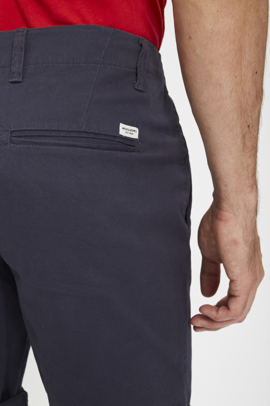 Short chino bleu marine homme jack & jones