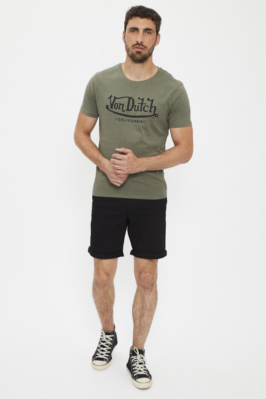 Short chino noir charbon homme Jack & jones