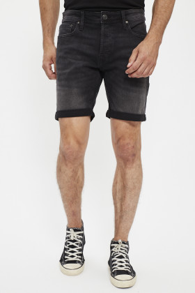 Short en jean Black Denim
