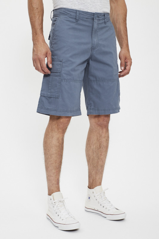 Bermuda cargo bleu mirage homme