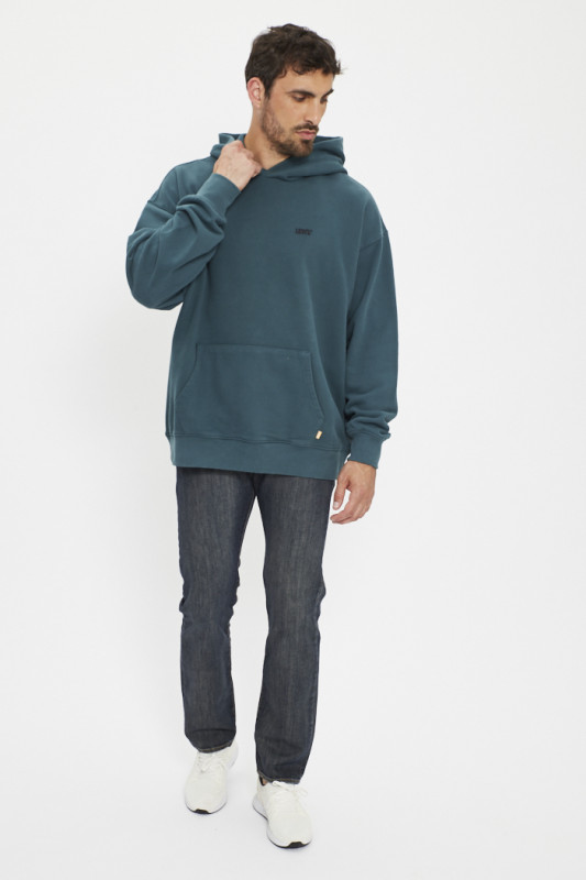 Hoodie Gol Tab vert mousse homme Levi's