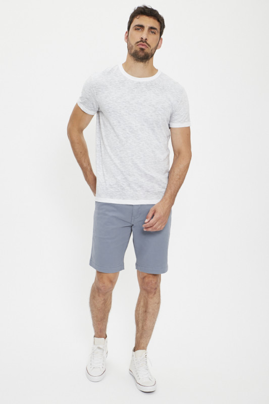 Short chino bleu gris homme levi's