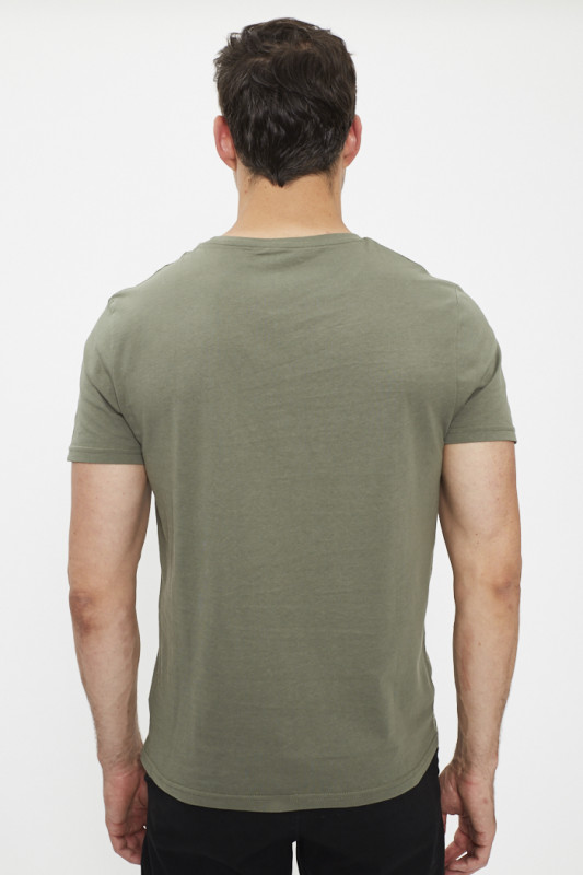 T-shirt kaki