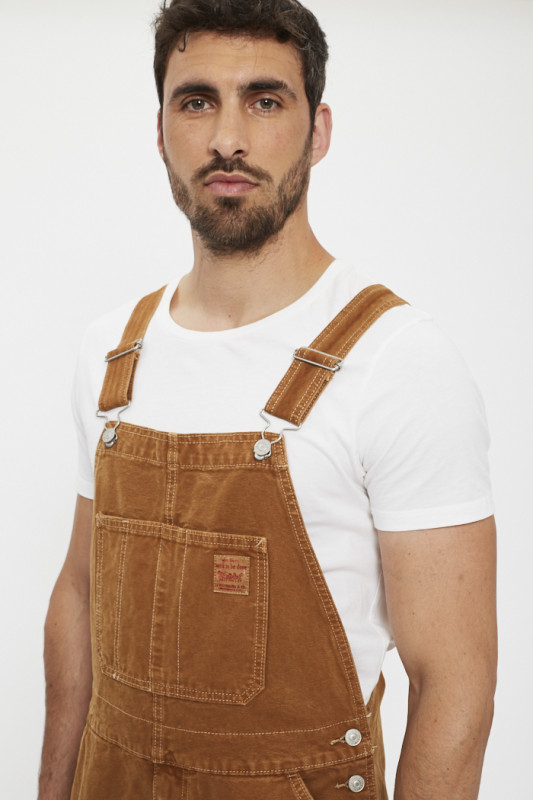 Salopette marron Red Tab