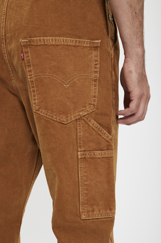 Salopette marron Red Tab homme