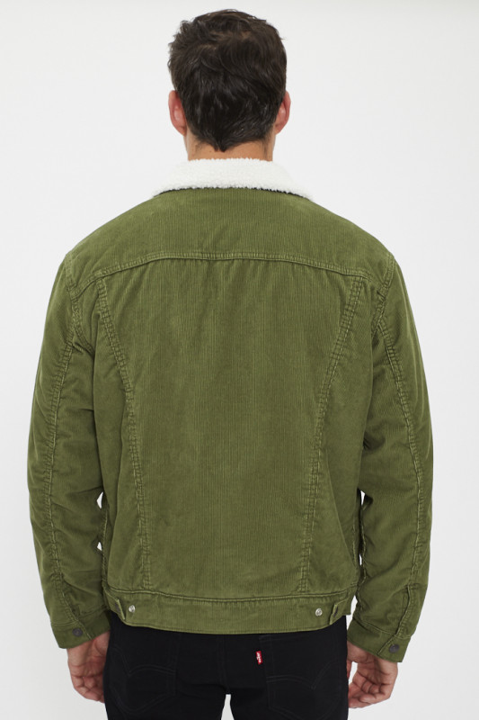 Veste type 3 sherpa trucker