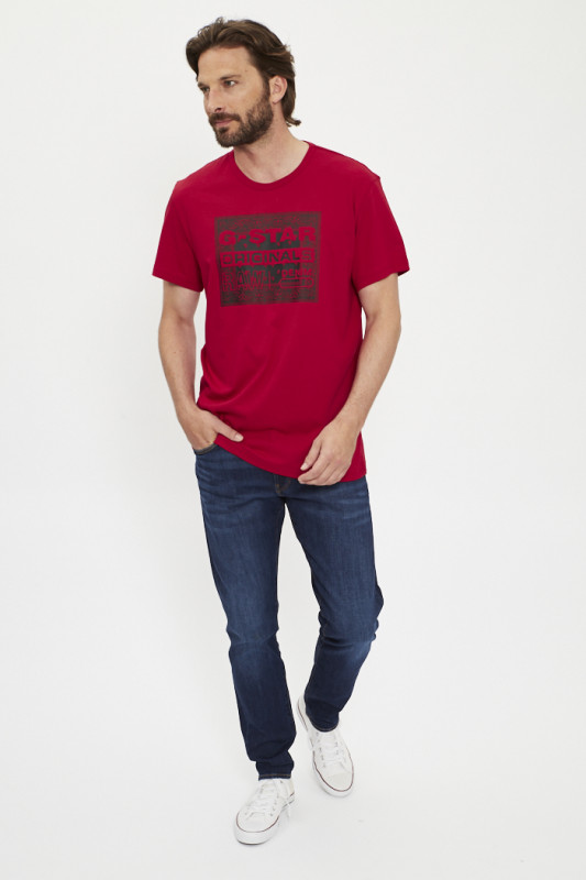 Jeans 3301 slim dark aged homme G-star