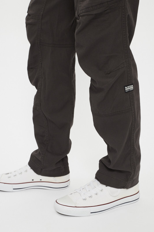 Pantalon cargo 3d regular anthracite homme g-star