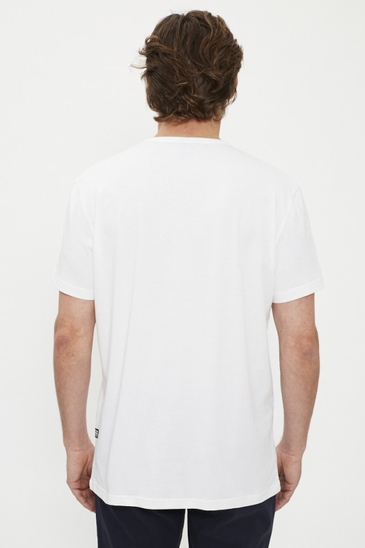 T-shirt graphique Bandana blanc g-star en coton