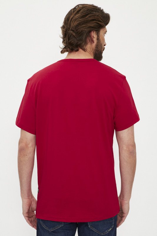 T-shirt graphique Bandana rouge g-star en coton