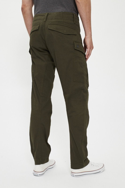 Pantalon Cargo 3d regular dark bronze g-star coton mélangé
