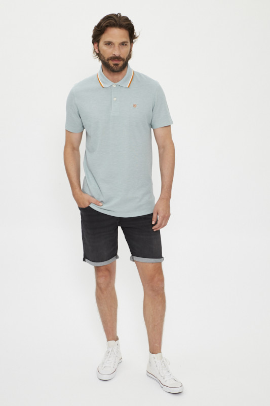 Short à revers Black Denim homme Jack & Jones