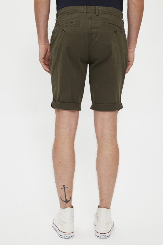 Short chino homme