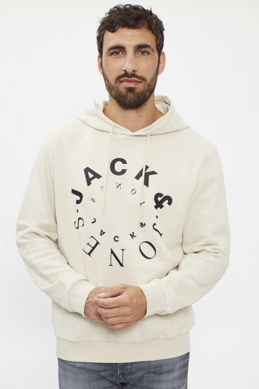 Sweat jack & jones beige