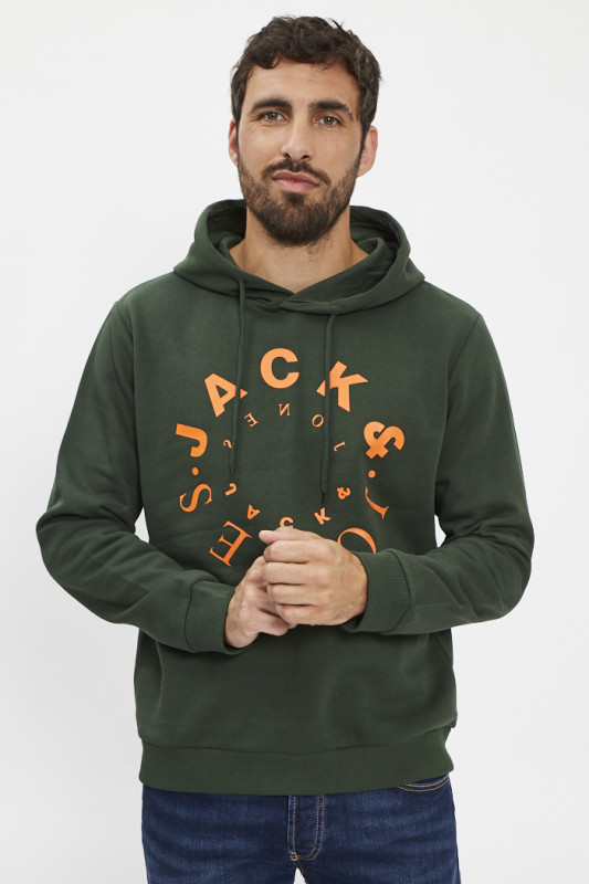 Sweat Jack & Jones vert pour homme