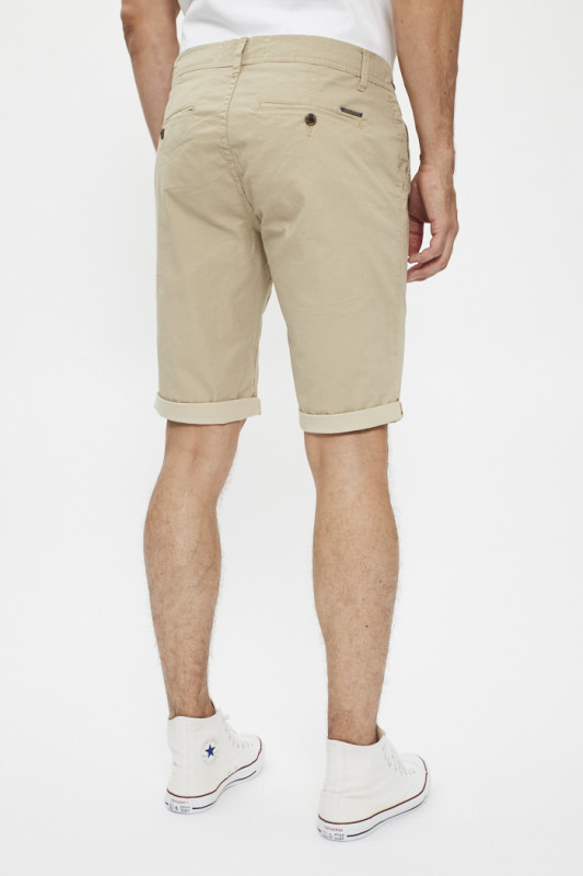 Short chino pour homme