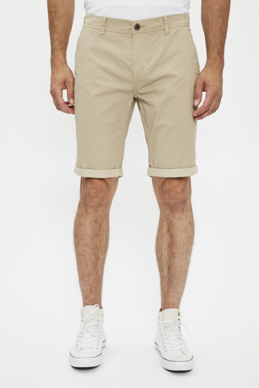Bermuda chino beige