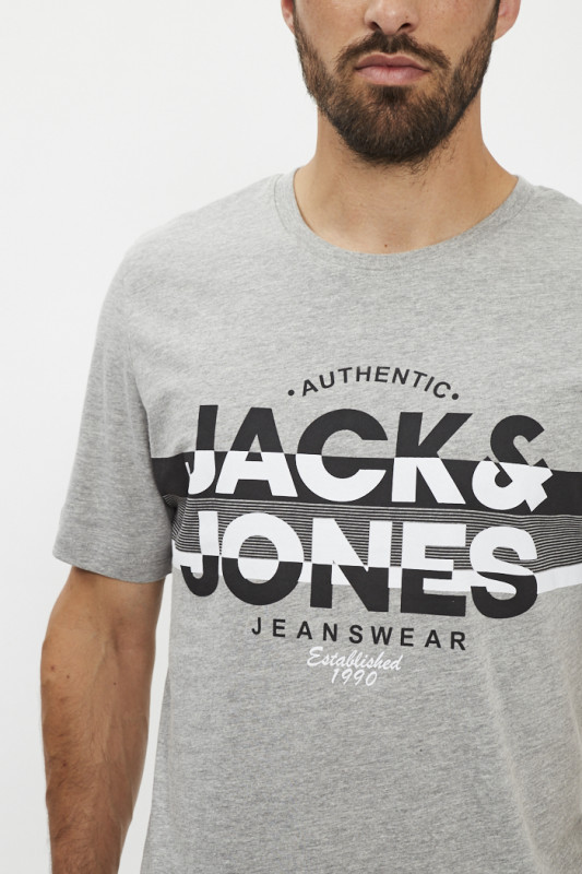 T-shirt pour homme logo floqué