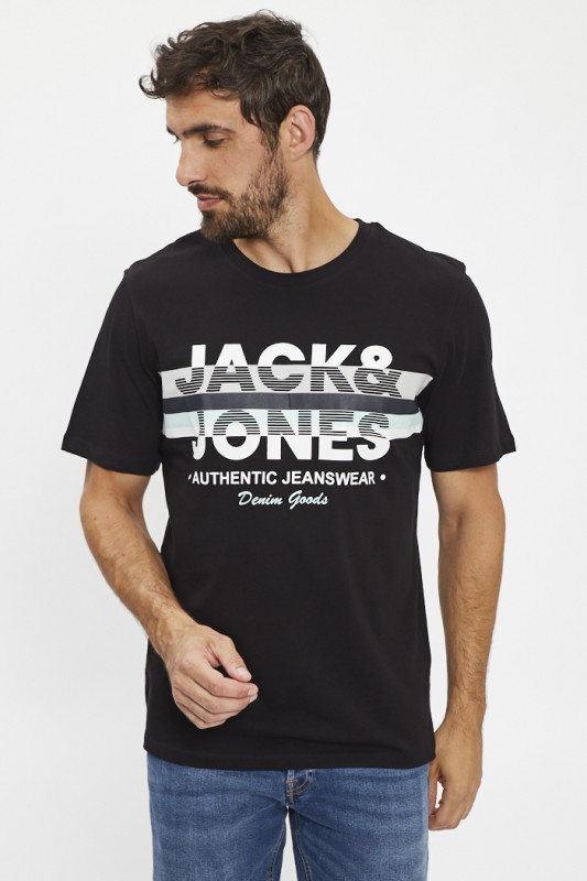 T-shirt logo floqué