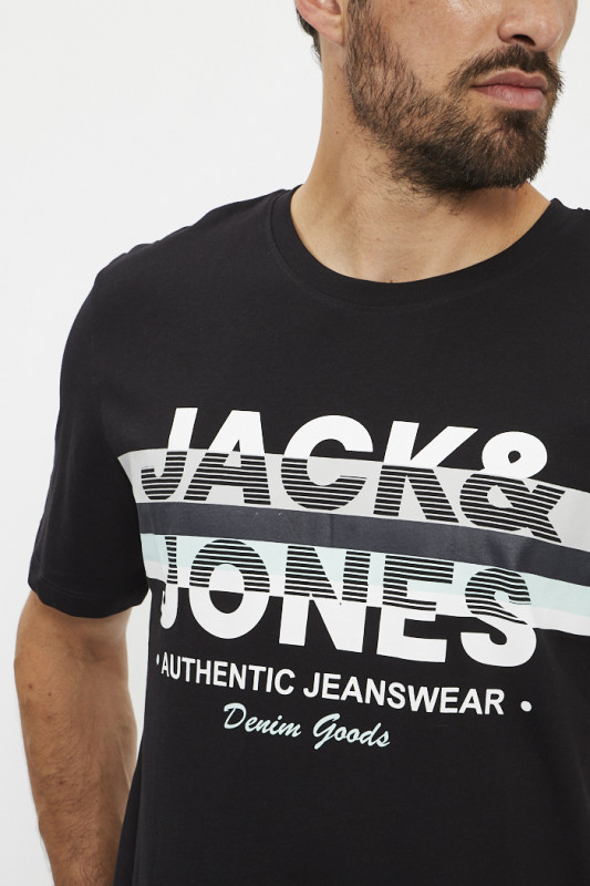 T-shirt pour 100% coton noir