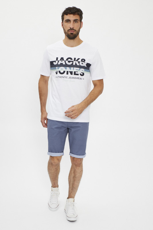 T-shirt blanc pour homme