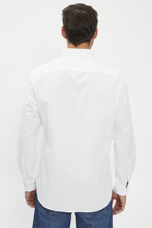 Chemise blanche coupe régulière