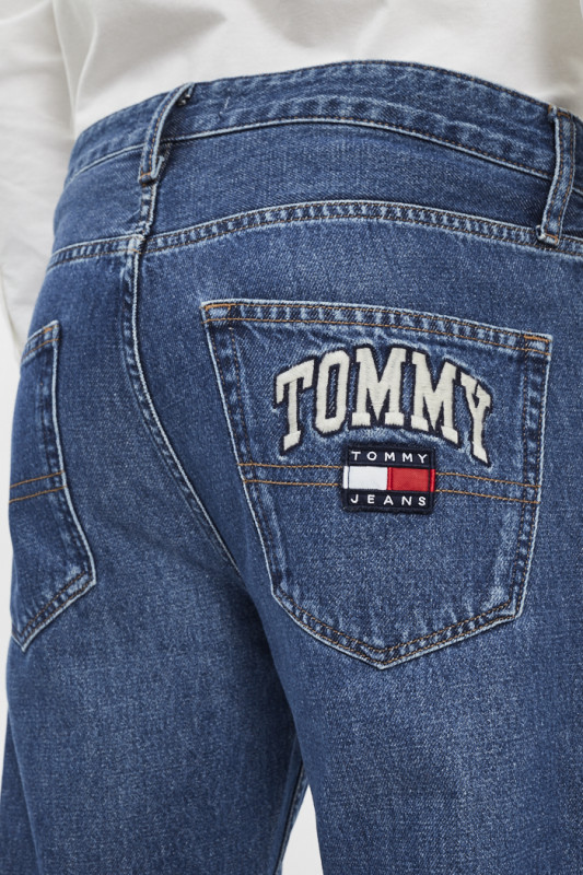 Jeans dad tapered en coton recyclé