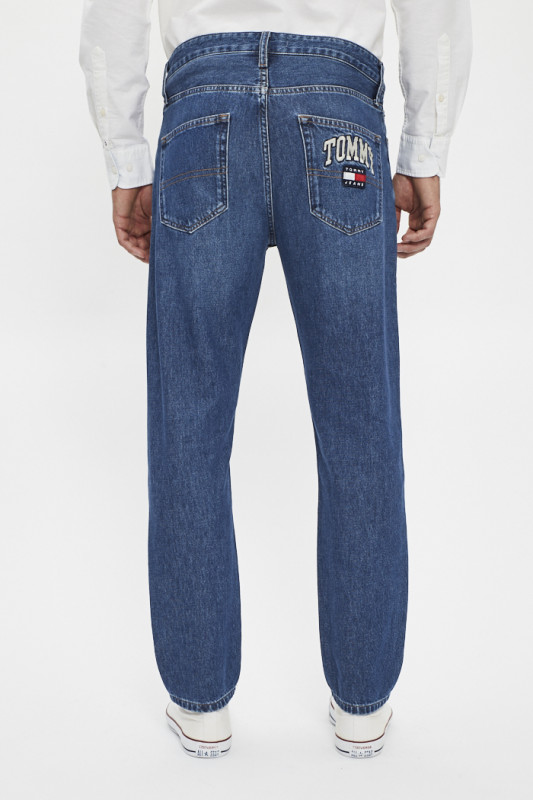 Jeans dad tapered en coton recyclé