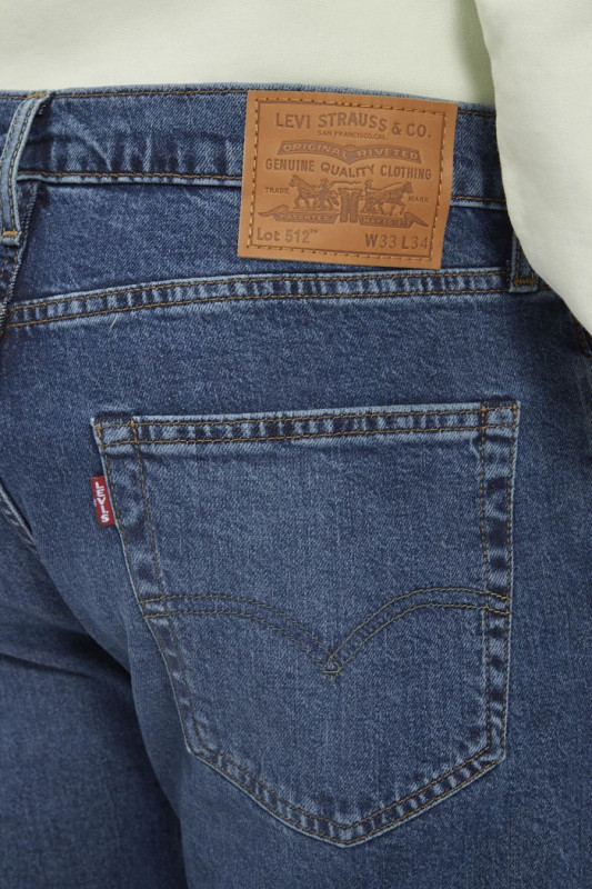 Jeans 512 slim taper medium indigo homme levi's