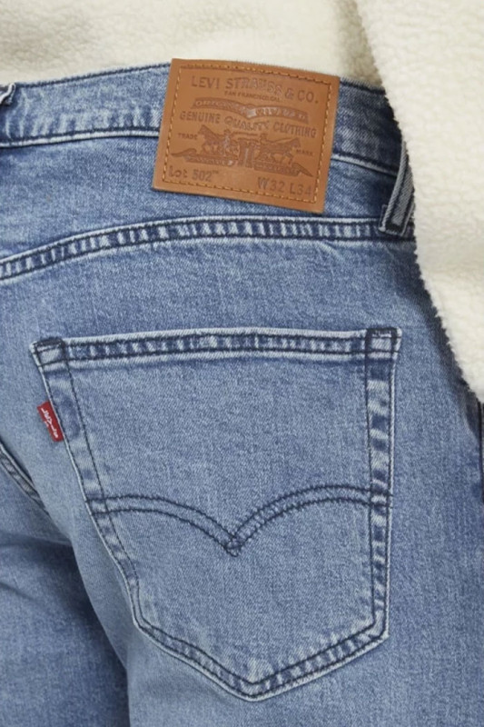 Jeans 502 taper paros sky light indigo homme levi's