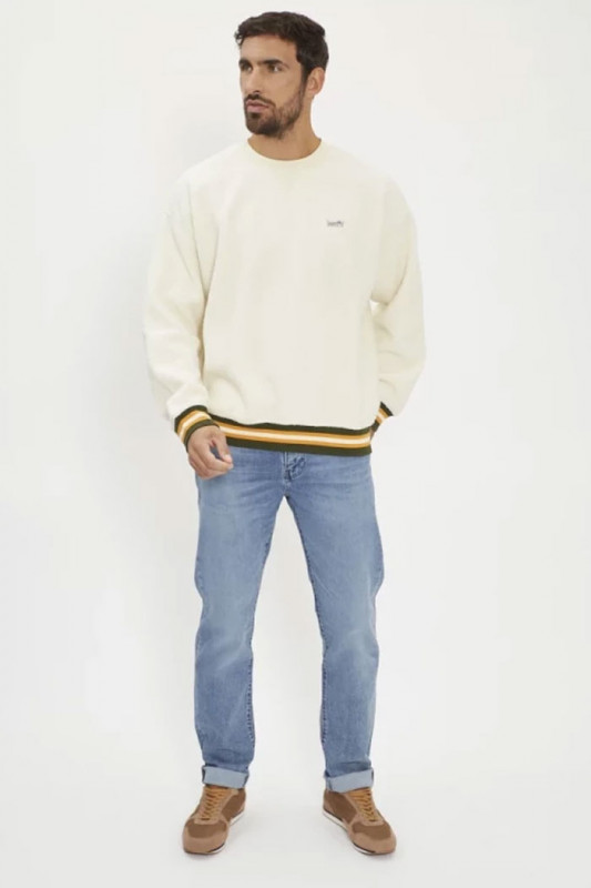 Jeans 502 taper paros sky light indigo homme Levi's coton mélangé