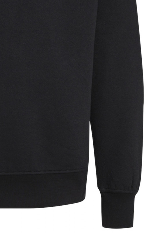 Sweat col montant zippé noir jack & jones