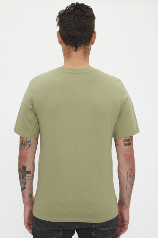 T-shirt vert coupe standard