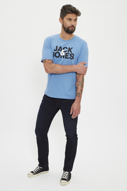 T-shirt vert coupe standard homme manches courtes