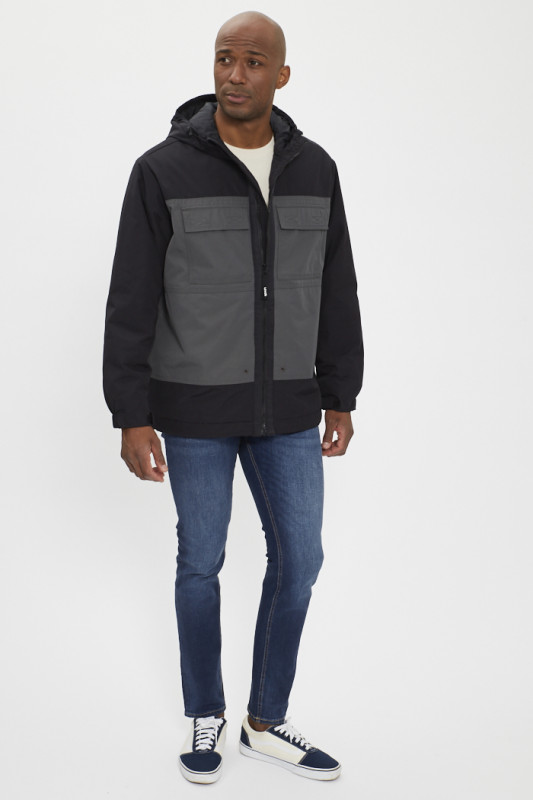 Veste Tamalpais à capuche noire homme levi's