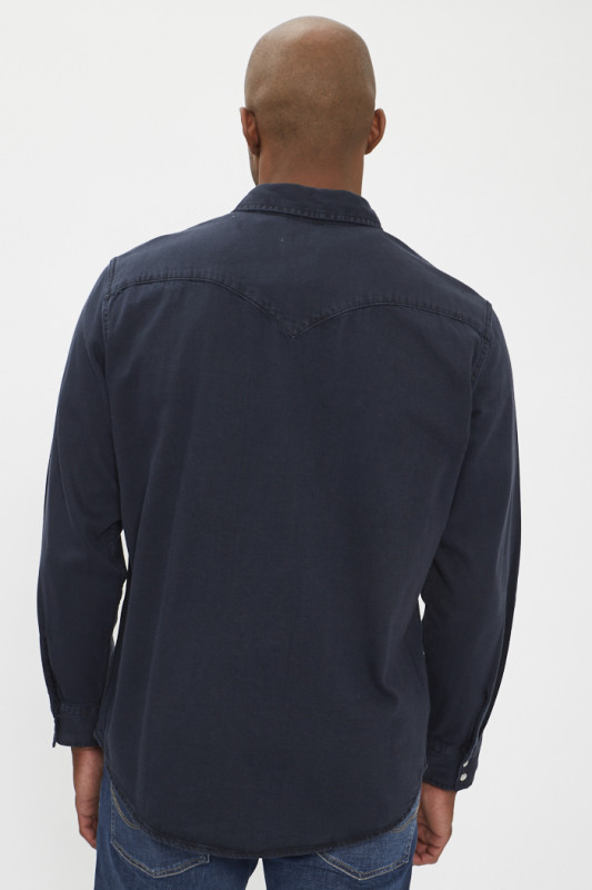 Chemise Classic Western standard bleu foncé levi's