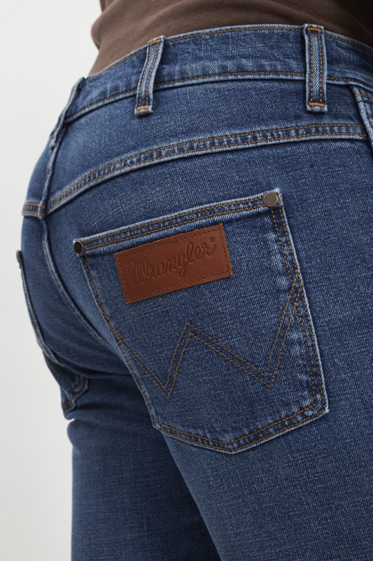Jeans Greensboro Raindrop blue denim coton mélangé