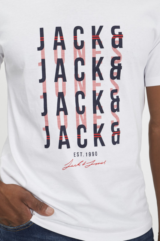 T-shirt blanc Jack & Jones