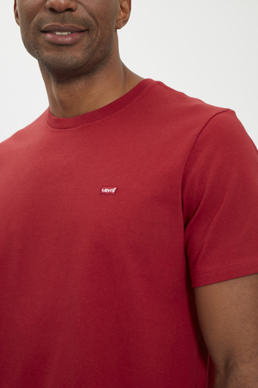 T-shirt rouge Original en jersey de coton manches courtes levi's