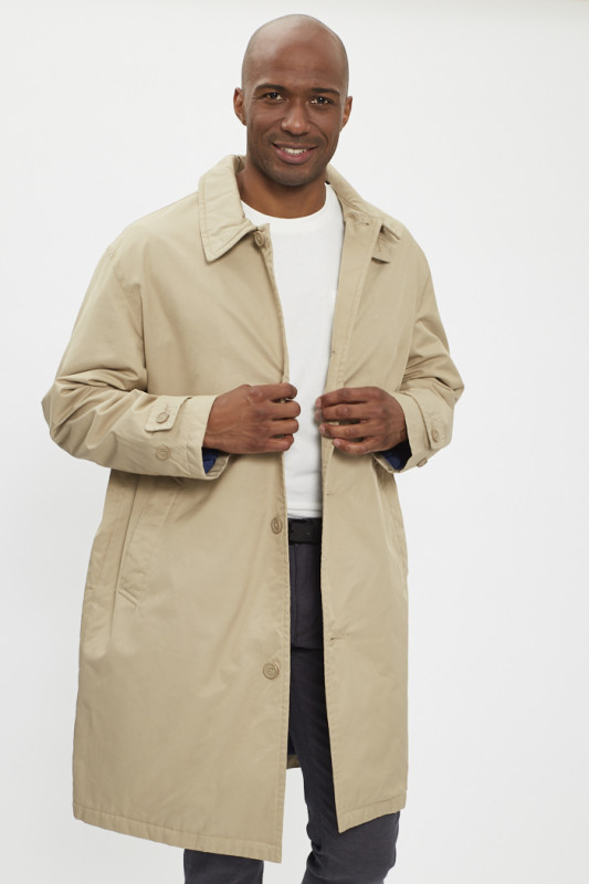 Trench coat Alma beige homme