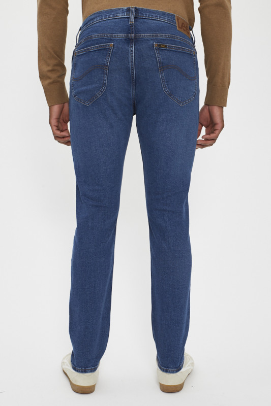 Jeans Rider slim bleu délavé