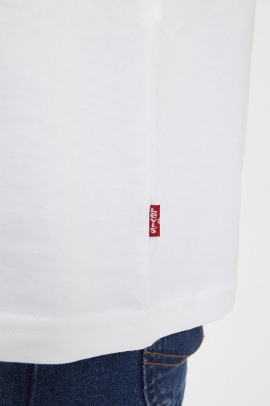 T-shirt droit motif palmier 100% coton homme levi's manches courtes