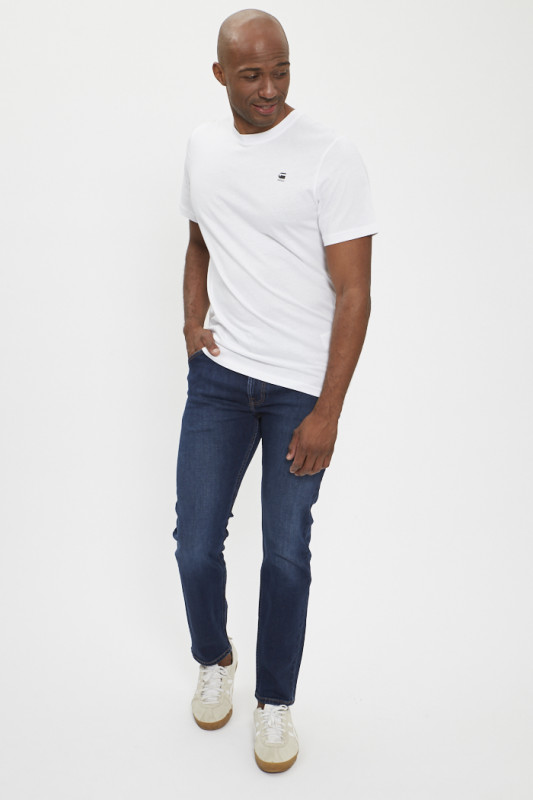 Jeans slim Rider dark used homme Lee