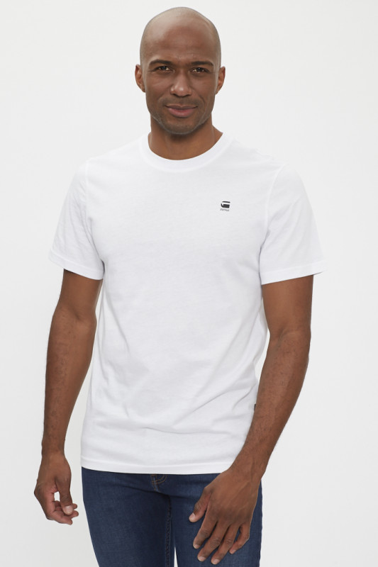 T-shirt G-star homme blanc