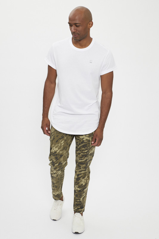 pantalon slim cargo fuselé camo levi's